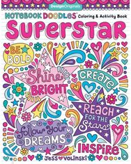 Notebook Doodles Superstar: Coloring & Activity Book Coloring & Activity Book