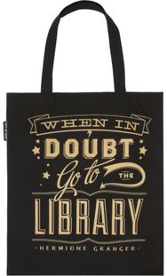 When in Doubt, Go to the Library Tote Bag