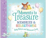 Moments to Treasure Baby Album and Milestone Cards Memories and Milestones