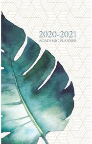 Academic Planner - With Hijri Dates: Monstera Leaf Monstera Leaf