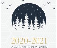 2020-2021 Academic Planner - With Hijri Dates: Forest Forest
