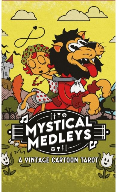 Mystical Medleys: A Vintage Cartoon Tarot