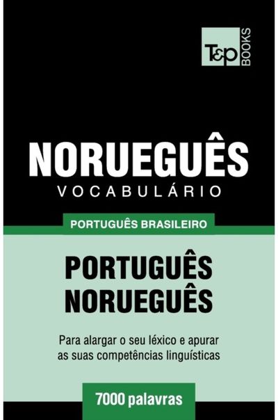 Vocabulario Portugues Brasileiro-Noruegues - 7000 palavras