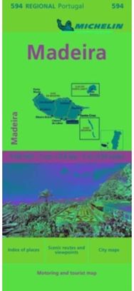 Madeira - Michelin Regional Map 594