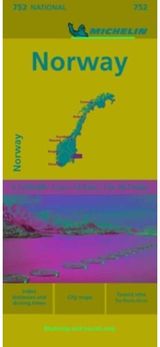Norway - Michelin National Map 752