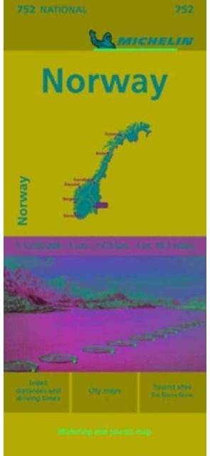 Norway - Michelin National Map 752