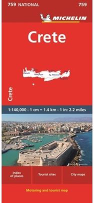 Crete - Michelin National Map 759