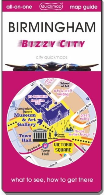 Birmingham Bizzy City map guide of What to