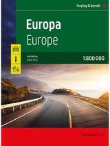 Europe Road Atlas 1:800.000 1:800,000 scale