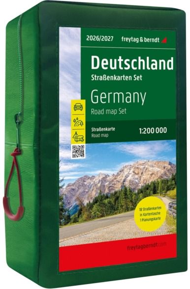 Germany Road Map Set 2026/27: 18 map set 18 map set