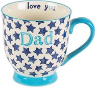 Sass & Belle Bohemian Stars Dad Mug