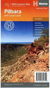Pilbara & Coral Coast Map