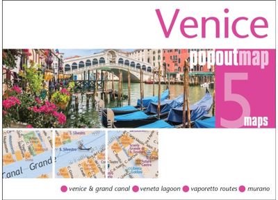 Venice PopOut Map Pocket size, pop up