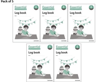 Essential Spelling and Word Knowledge: Year 6: Year 6 Log Book Pack of 5