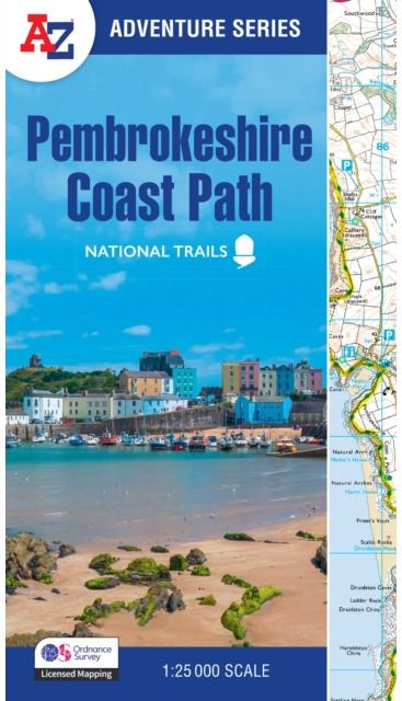 Pembrokeshire Coast Path With Ordnance Survey