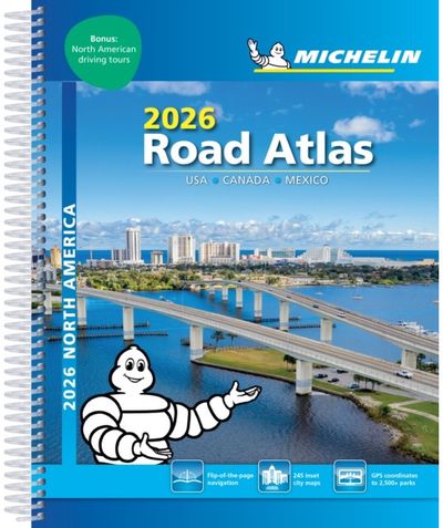 USA Canada Mexico - 2026 Road Atlas (A4-Spiral)