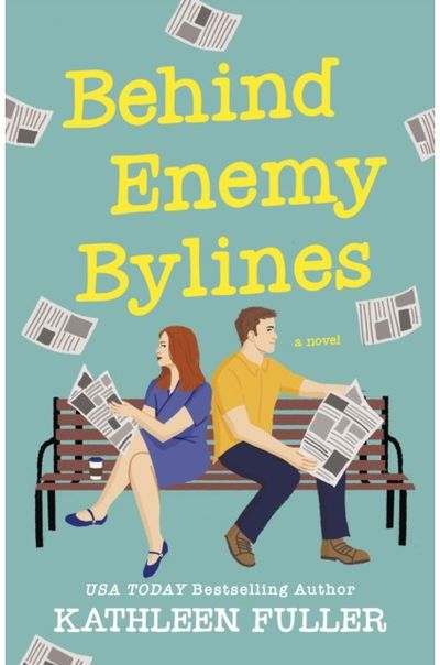 Behind Enemy Bylines: A cozy, low-spice, small-town romance brimming with early 2000s nostalgia