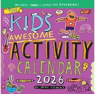 Kids Awesome Activity Wall Calendar 2026