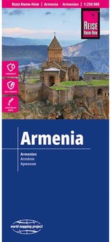 Armenia Map 1:250,000 scale: World Mapping Project
