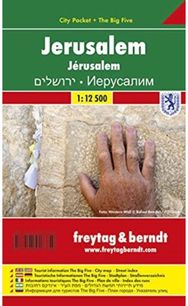 Jerusalem City Pocket + the Big Five Waterproof 1:12 500 - 1:9 000