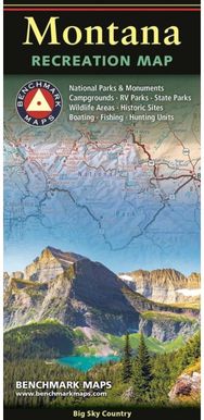 Montana Recreation Map: Big Sky Country