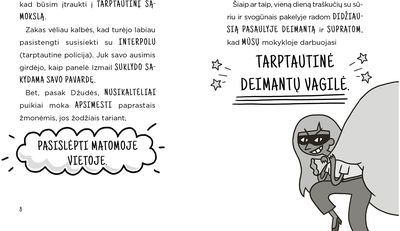 Mokytoja – deimantų vagilė