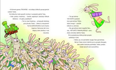 Tukas mokosi dalintis