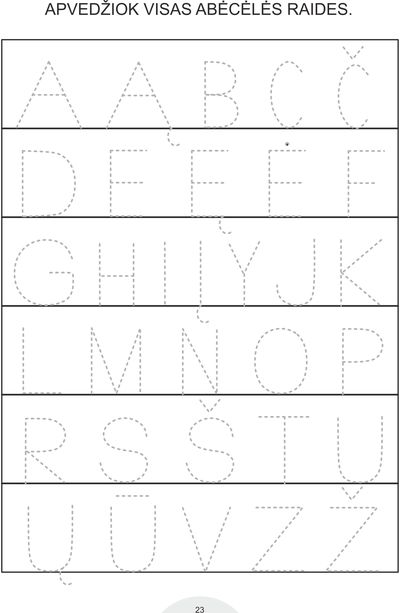 RAIDĖS, SKAIČIAI IR FORMOS