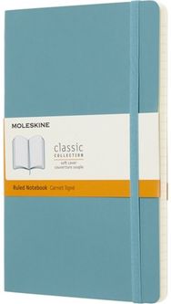 Moleskine Reef Blue Notebook Large Ruled Soft