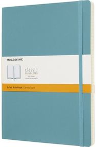 Moleskine Reef Blue Notebook Extra Large Ruled Soft