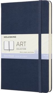 Moleskine Sapphire Blue Sketchbook Large