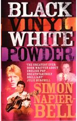 Black Vinyl White Powder