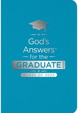God's Answers for the Graduate: Class of 2023 - Teal NKJV New King James