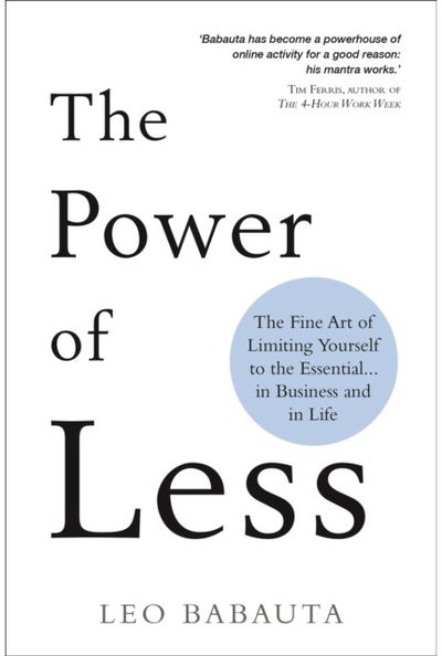 Power of Less The Fine Art of