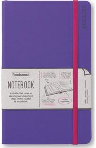 Bookaroo Notebook (A5) Journal - Purple