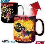 One Piece Luffy vs Kaidou Heat Change Mug