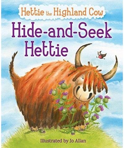 Hide-and-Seek Hettie The Highland Cow Who