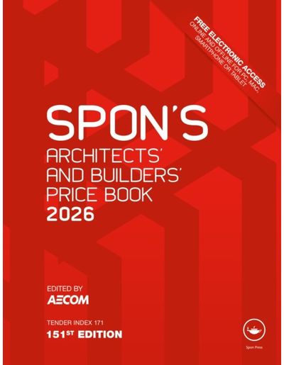 Spons Architects and Builders Price Book 2026