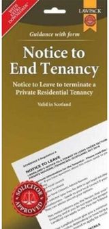 Notice to End Notice to Leave to