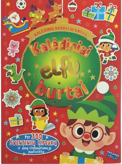 Kalėdinių elfų burtai. Kalėdinių darbelių knyga