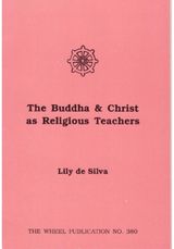 Buddha and Christ as Religious Teachers