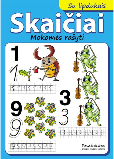 Skaičiai. Mokomės rašyti