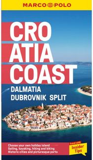 Croatia Coast Marco Polo Pocket Travel Guide - with pull out map Dalmatia, Dubrovnik and Split
