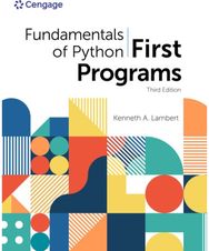 Fundamentals of Python: First Programs