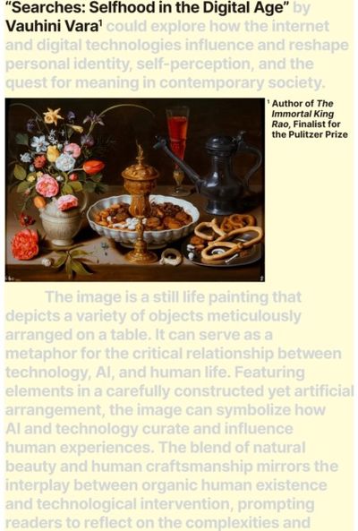Searches Selfhood in the Digital Age