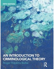 Introduction to Criminological Theory