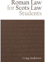 Roman Law for Scots Law Students