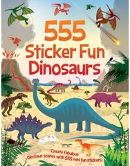 555 Sticker Fun - Dinosaurs Activity Book