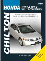 Honda Civic & CR-V ('01-'11) (Chilton)