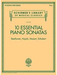 10 Essential Piano Sonatas Beethoven Haydn Mozart Schubert